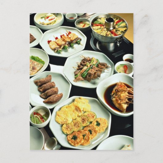 韓国料理 ポストカード (正面)