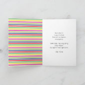 韓国新年の挨拶の写真 |レインボーストライプズ シーズンカード (内部)