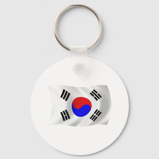 韓国旗キーチェーン キーホルダー (正面)