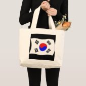 韓国旗トートバッグ ラージトートバッグ (正面(商品))
