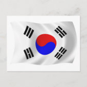韓国旗 はがき (正面)