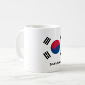 韓国旗 コーヒーマグカップ (正面左)