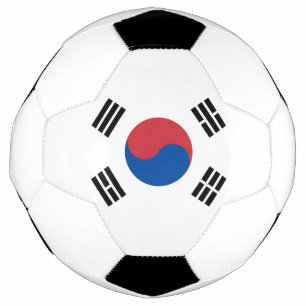 韓国旗 サッカーボール