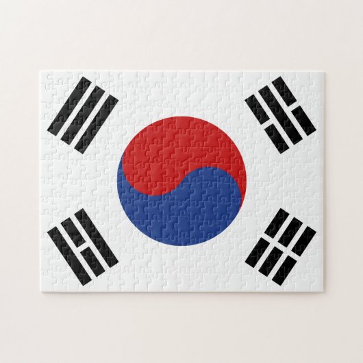 韓国旗 ジグソーパズル (横)