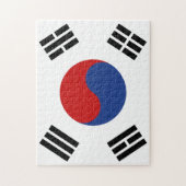 韓国旗 ジグソーパズル (縦)