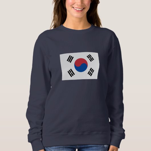 韓国旗 スウェットシャツ (正面)