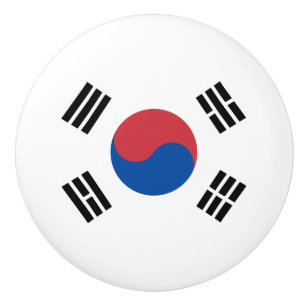 韓国旗 セラミックノブ