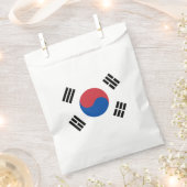 韓国旗 フェイバーバッグ (クリップ留めされた状態)
