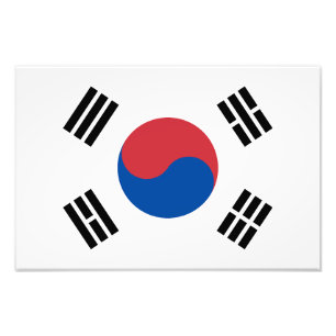 韓国旗 フォトプリント