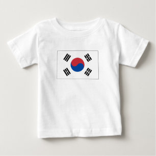 韓国旗 ベビーTシャツ