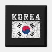 韓国旗 マグネット (正面)