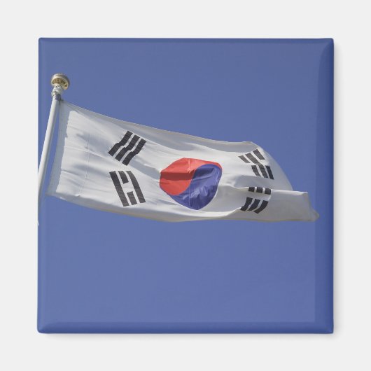 韓国旗 マグネット (正面)