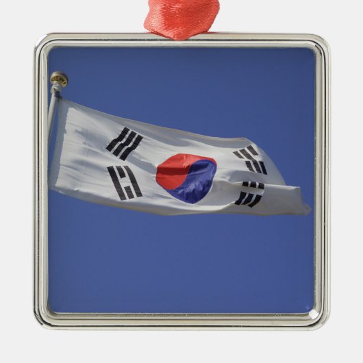 韓国旗 メタルオーナメント (正面)