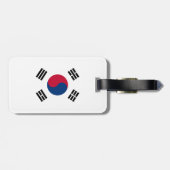 韓国旗 ラゲッジタグ (裏面横)
