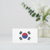 韓国旗 名刺 (スタンド正面)