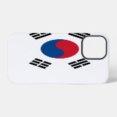 韓国旗 iPhoneケース (裏面横)