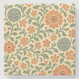 韓国柄コースター花王インスパイアギフト ストーンコースター