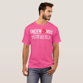 韓国武術アーツテコンド Tシャツ (正面フル)
