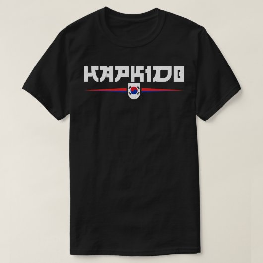 韓国武術アーツ八木戸 Tシャツ (デザイン正面)
