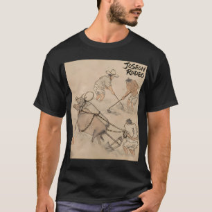 韓国民俗芸術×カウボーイカルチャー グラフィックTシャツ Tシャツ