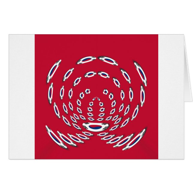 韓国水玉模様国旗 (正面横)