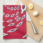 韓国水玉模様国旗 キッチンタオル (四つ折り)