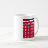 韓国水玉模様国旗 コーヒーマグカップ (正面右)