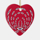 韓国水玉模様国旗 セラミックオーナメント (右)