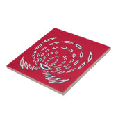 韓国水玉模様国旗 タイル (側面)