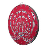 韓国水玉模様国旗 ダーツボード (正面右)