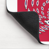 韓国水玉模様国旗 マウスパッド (コーナー)