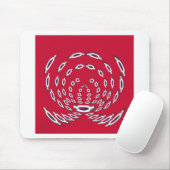 韓国水玉模様国旗 マウスパッド (マウス)