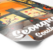 韓国海南旅行ポスター フォトプリント            (角)