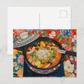 韓国熱ポット ポストカード (正面/裏面)