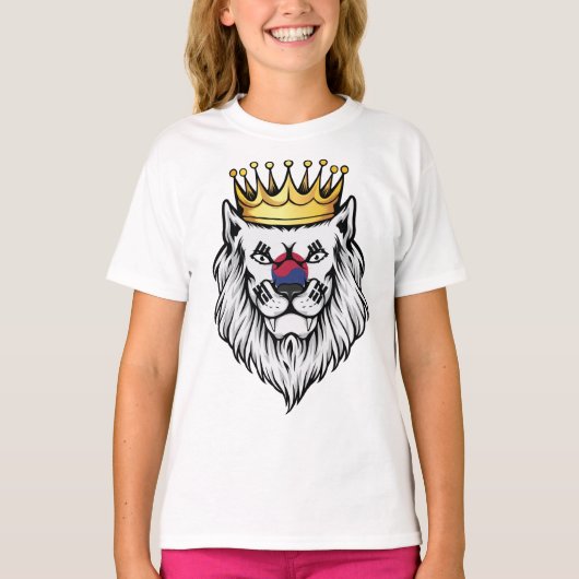 韓国獅子王旗 Tシャツ (正面)
