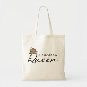 韓国王冠を持つ伝統的KDrama Queen トートバッグ