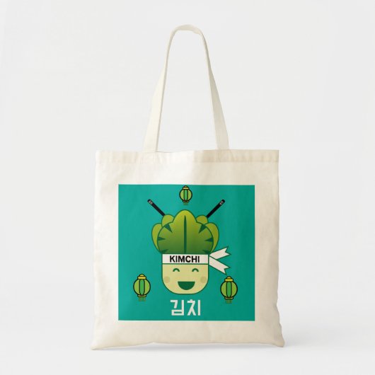 韓国産キミッヒ健康キャベツ食品プロバイオティクス4月 トートバッグ (正面)