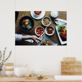 韓国発酵食品キムチ ポスター (キッチン)