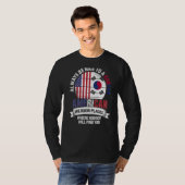 韓国系アメリカ人が韓国Fの知っている場所 Tシャツ (正面フル)