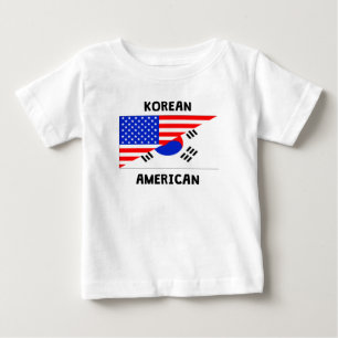 韓国系アメリカ人 ベビーTシャツ