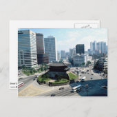 韓国素晴らしソウル南門（スンギムン） ポストカード (正面/裏面)