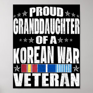 韓国誇りを持った戦争退役軍人ミリタの孫娘 ポスター