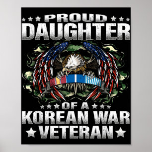 韓国誇りを持った戦争退役軍人軍隊veの娘 ポスター