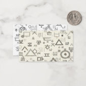 韓国語のノートカードの呼び出し ノートカード (正面/裏面インサイチュ)