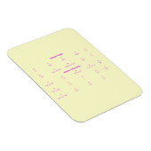 韓国語アルファベット記号言語 マグネット (右側)