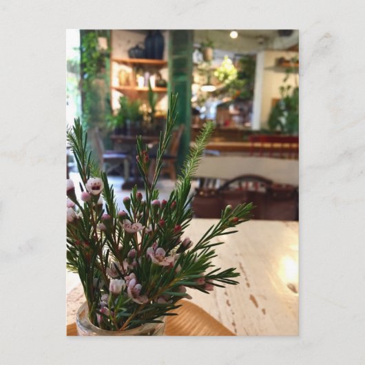 韓国語カフェはがき ポストカード (正面)