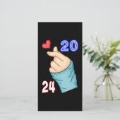 韓国語ハート2024 案内状 (スタンド正面)