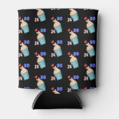 韓国語ハート2024 缶クーラー (正面)