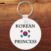 韓国語プリンセス キーホルダー (正面)