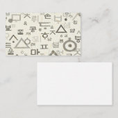 韓国語名刺の呼び出し 名刺 (正面/裏面)